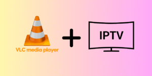 Interface de VLC utilisée pour lire une liste IPTV gratuite en 2025